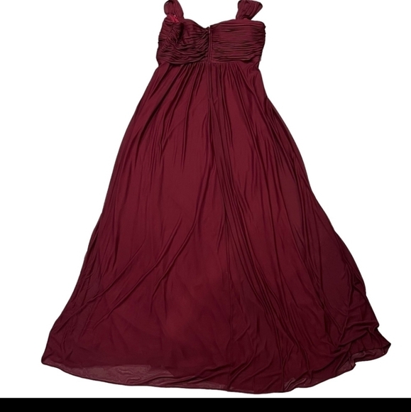 Birdy Grey Maria Convertible Long Maxi Dress Cabernet NEW Small S - Picture 4 of 17